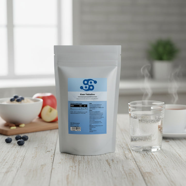 Eisen Bisglycinat 25 mg – gut verträgliche Eisen-Tabletten für deine tägliche Versorgung