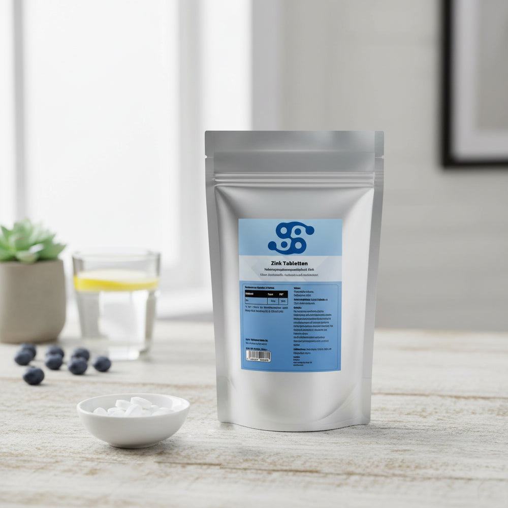 Zink Bisglycinat 25 mg – hochdosierte Zink-Tabletten mit hoher Bioverfügbarkeit für deine tägliche Routine
