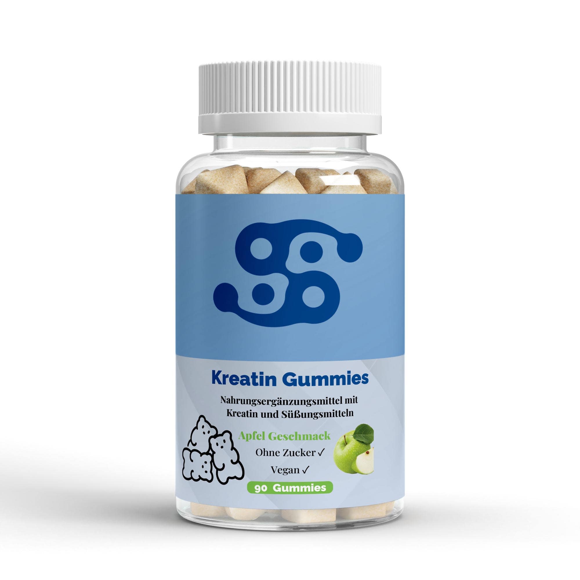 SynVitaPro Kreatin Gummies – Creatine-Power für Kraft, Performance & Regeneration (90 Stück)