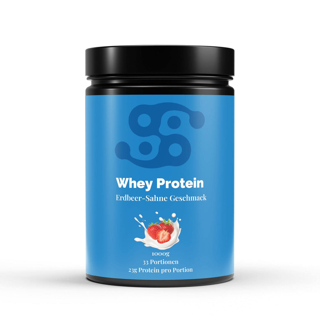 SynVitaPro Premium Whey Protein Erdbeere – fruchtig-cremige Proteinpower für Muskelaufbau & Regeneration